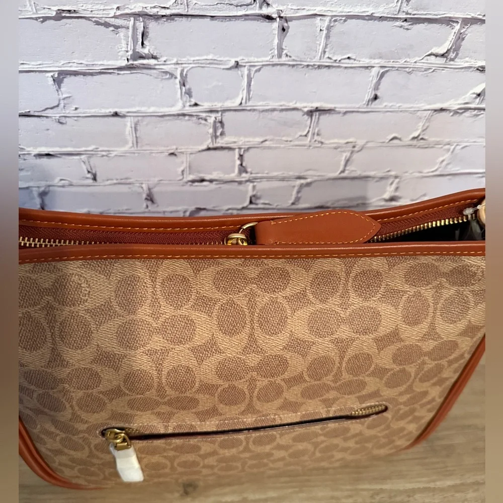 Coach signature coated